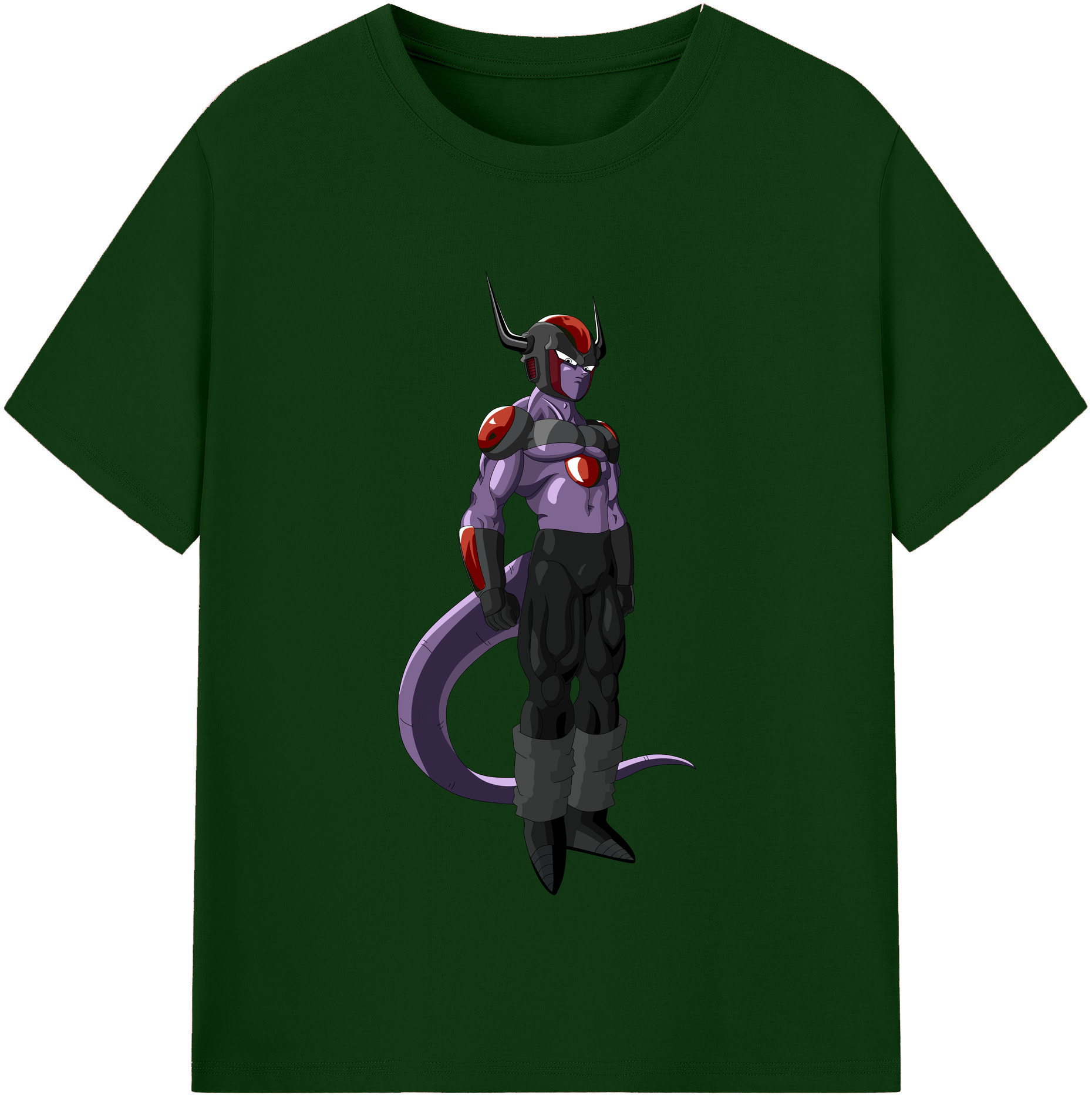 （画像用） ドラゴンボール フリーザ DRAGON BALL Frieza 綿100％半袖Tシャツ（フロントプリント）